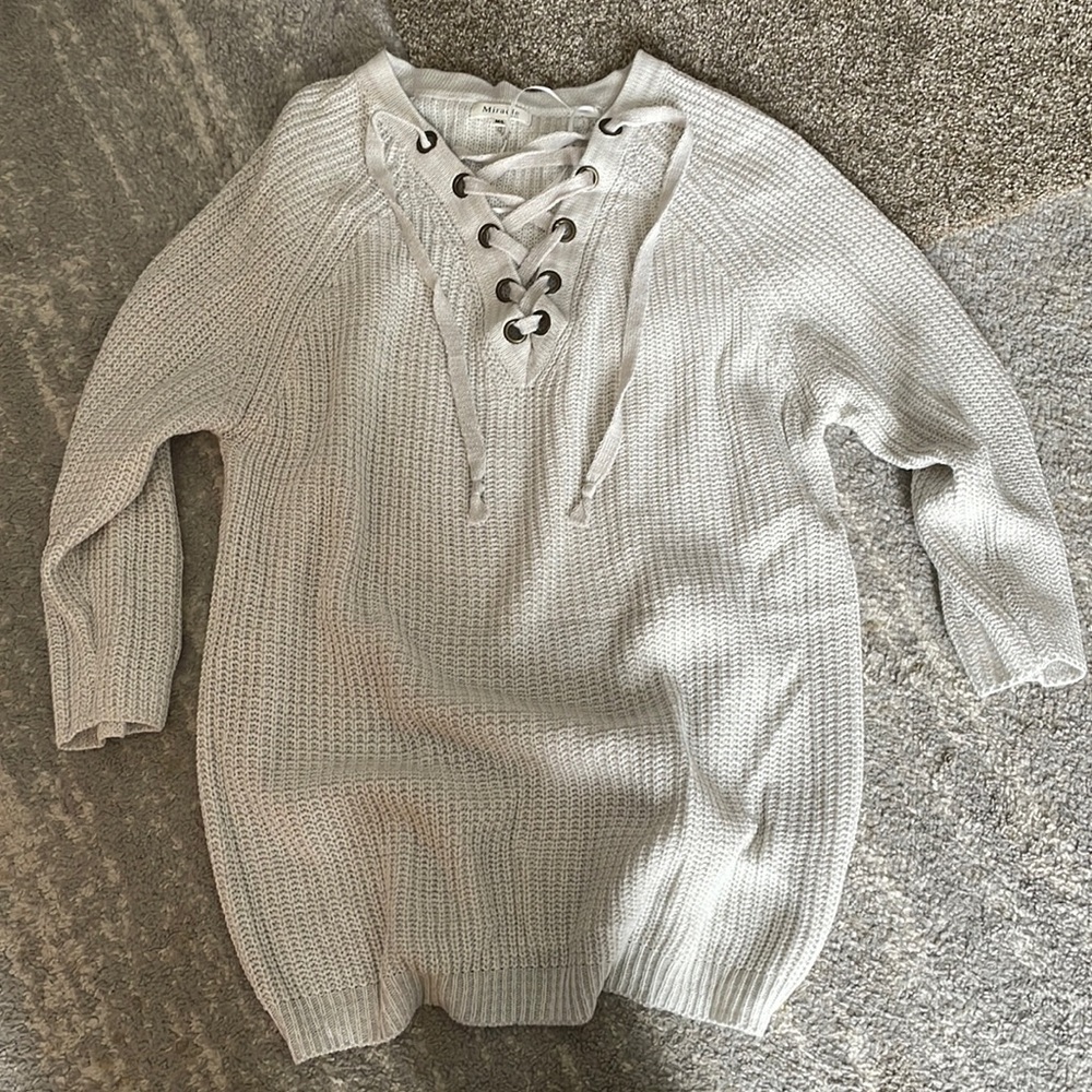 Tan sweater